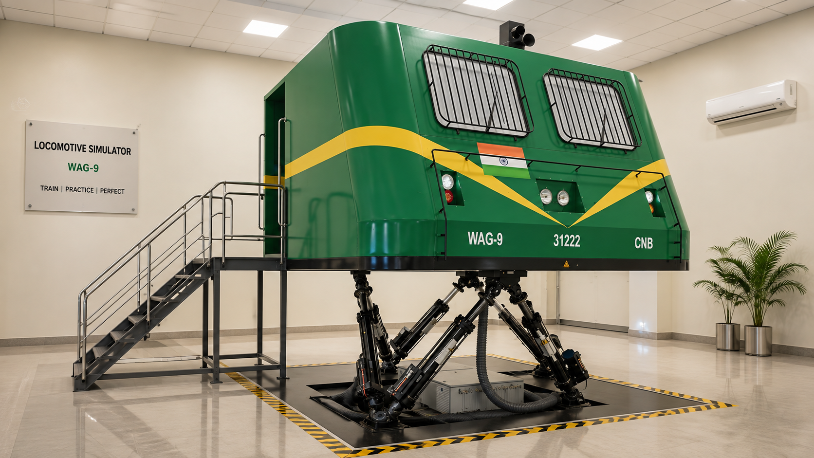 In-Motion Driving Simulator